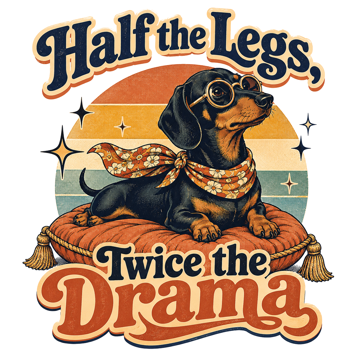 Half the Legs, Twice the Drama