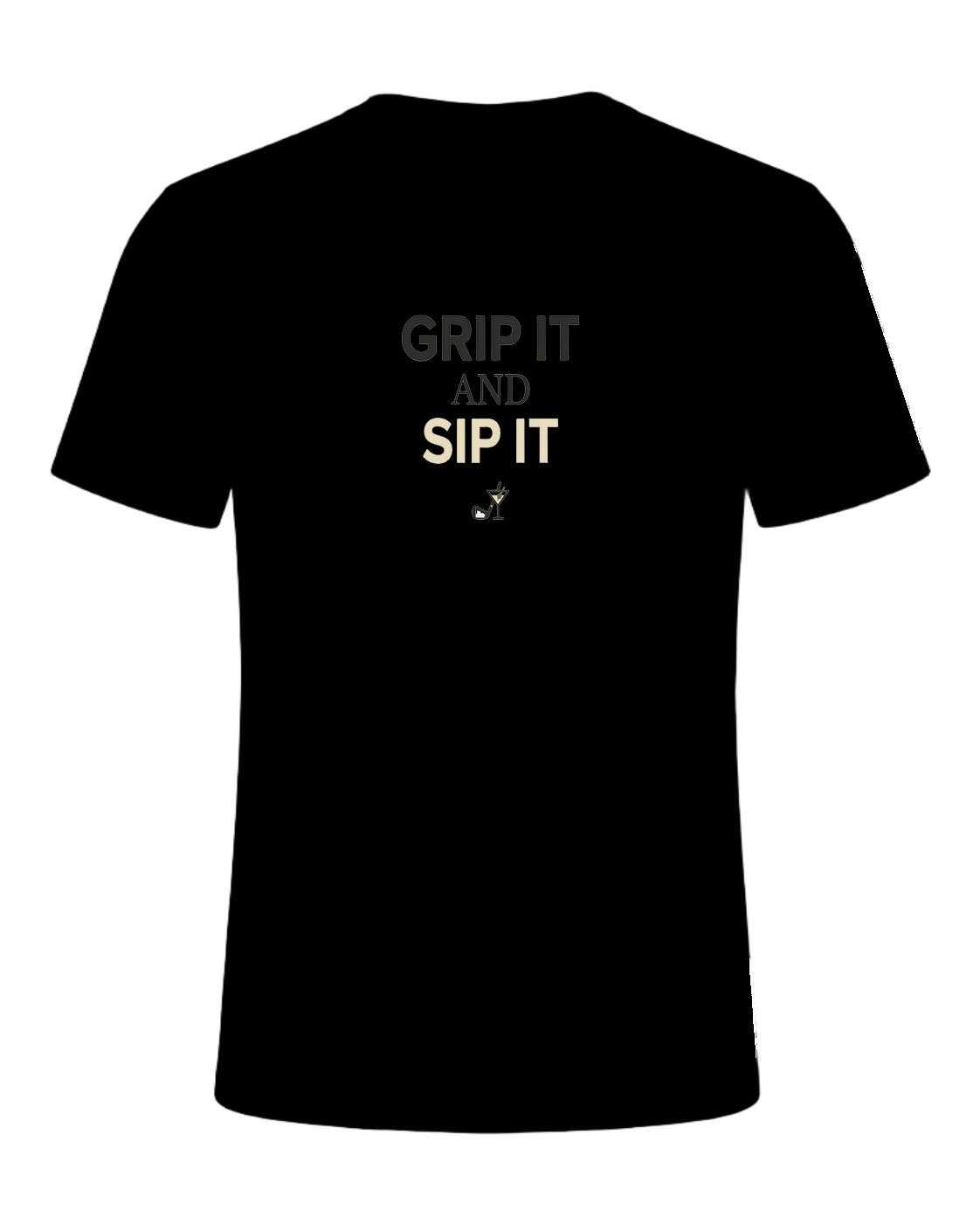 GRIP IT AND SIP IT — Black
