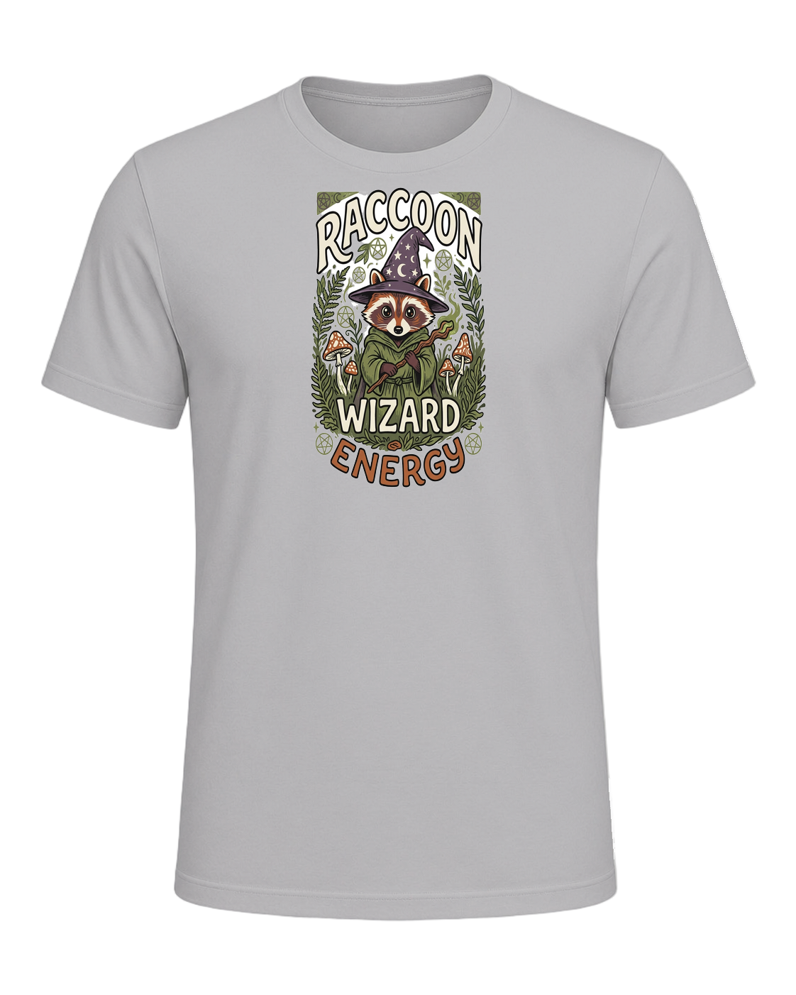 RACCOON WIZARD ENERGY — Athletic Heather