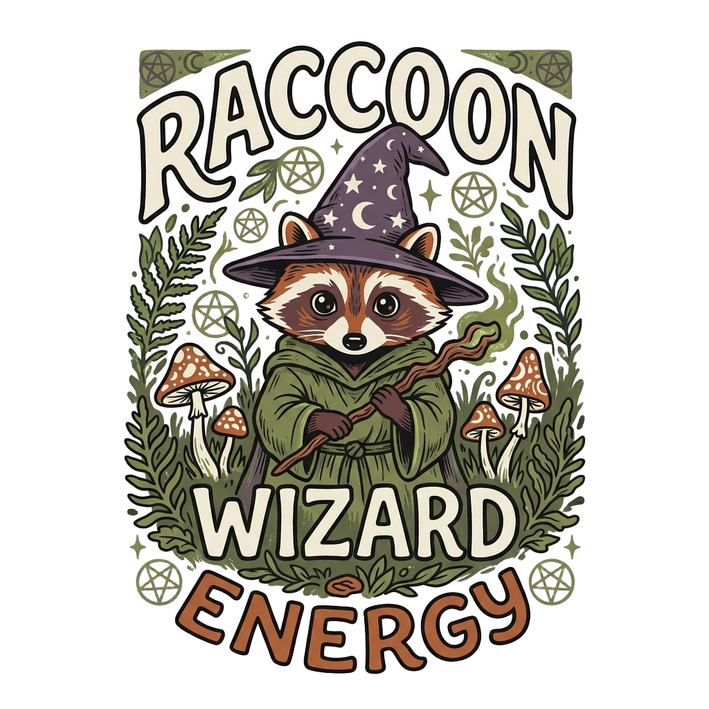 RACCOON WIZARD ENERGY