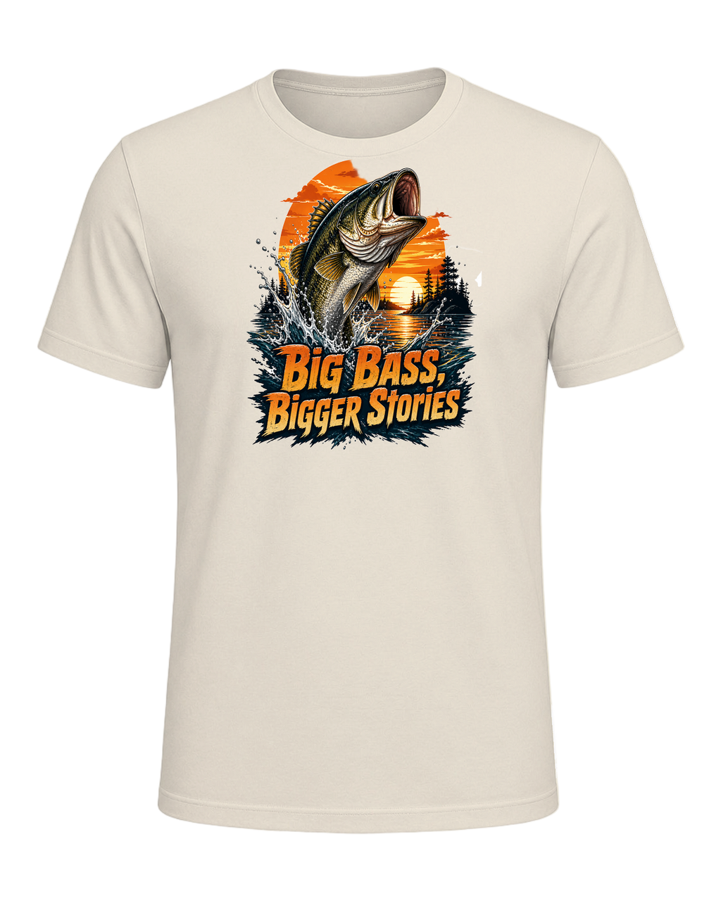 Bass Fishing Obsessed — Heather Prism Natural