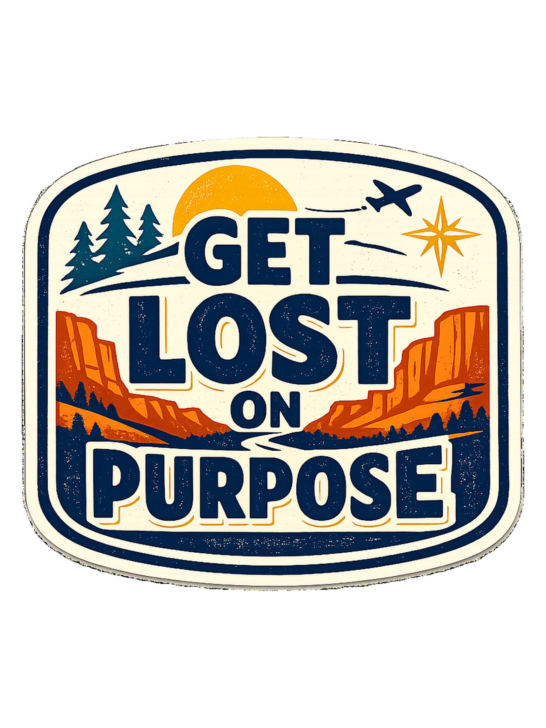 Get Lost On Purpose Tee