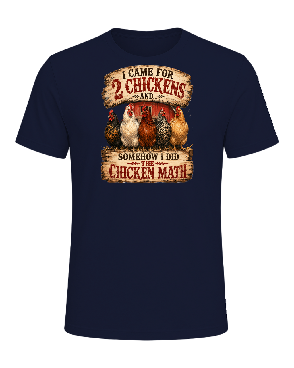 Chicken Math (Backyard Farmer) — Navy