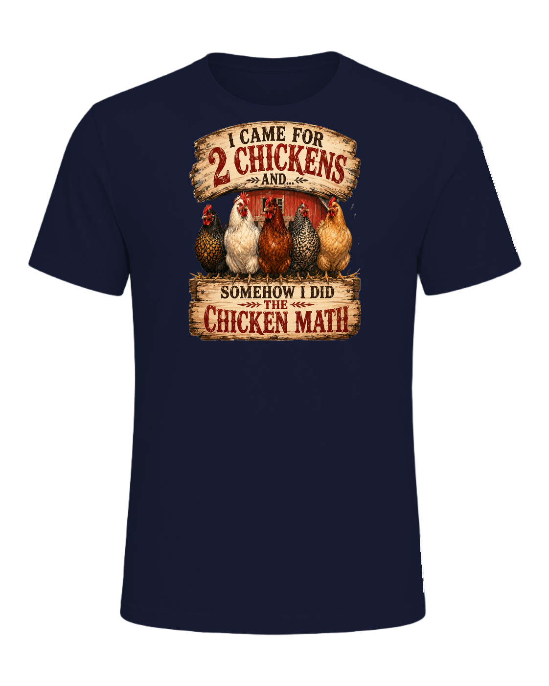 Chicken Math (Backyard Farmer) — Navy