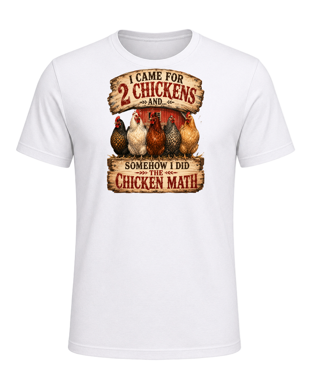 Chicken Math (Backyard Farmer) — White