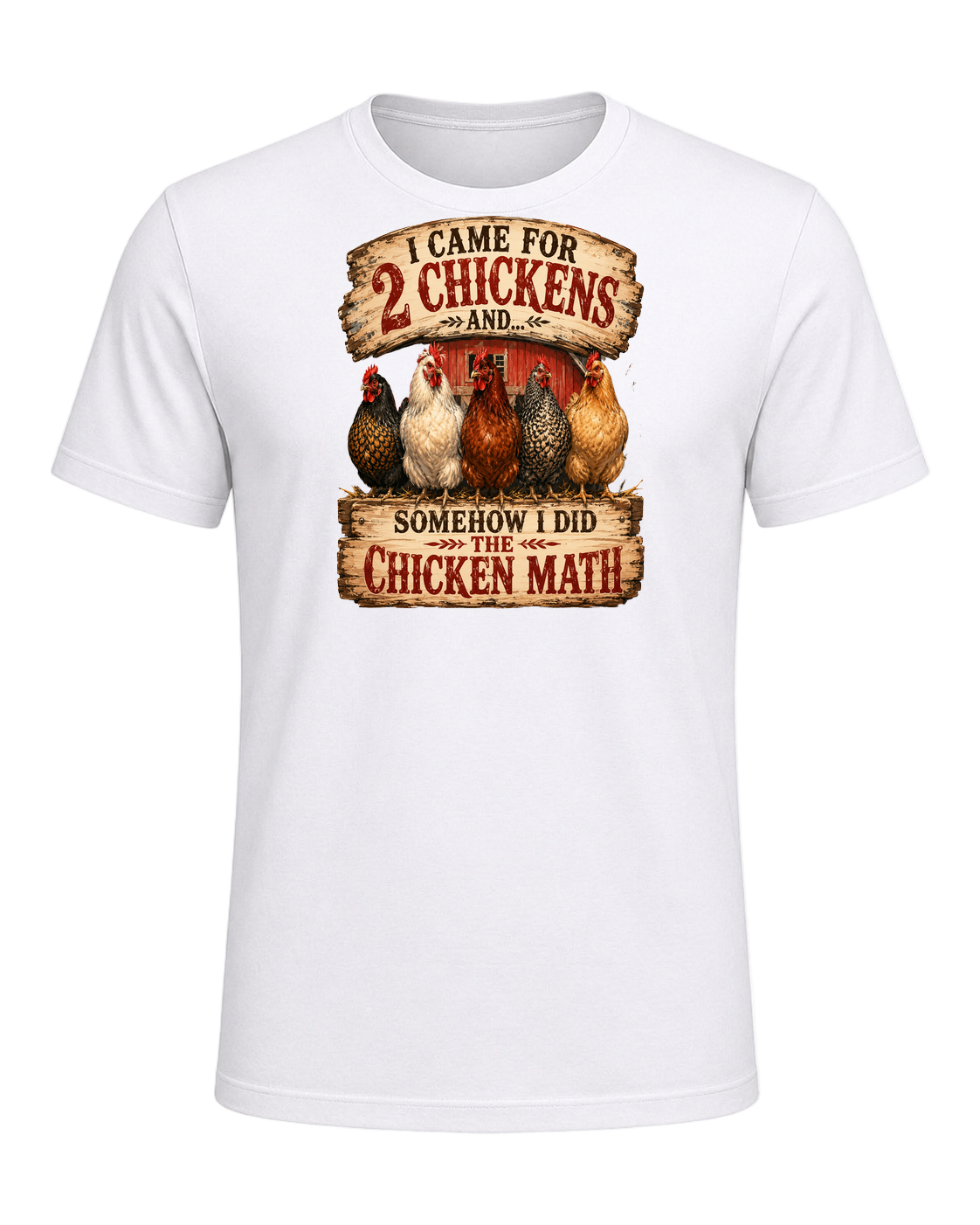 Chicken Math (Backyard Farmer) — White