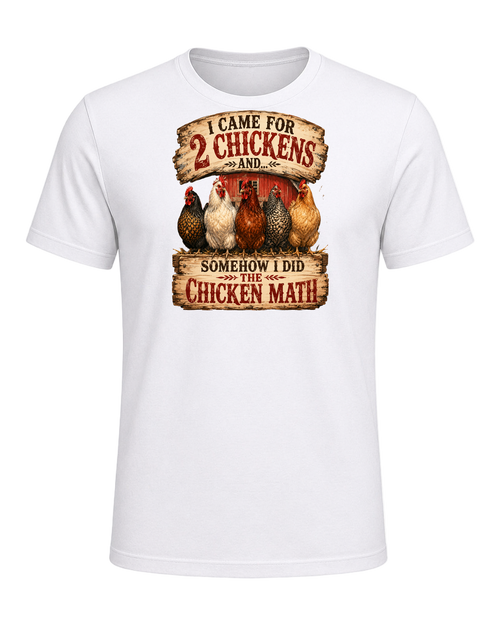 Chicken Math (Backyard Farmer) — White