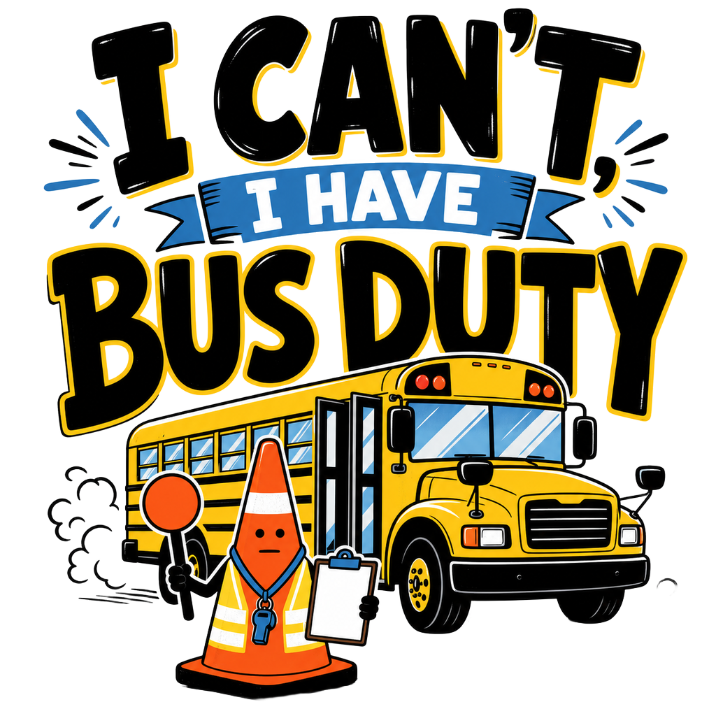 I CAN'T, I HAVE BUS DUTY