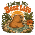 Capybara Chill Vibes