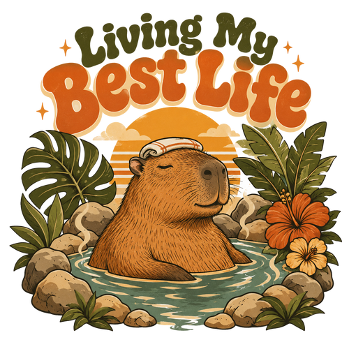 Capybara Chill Vibes