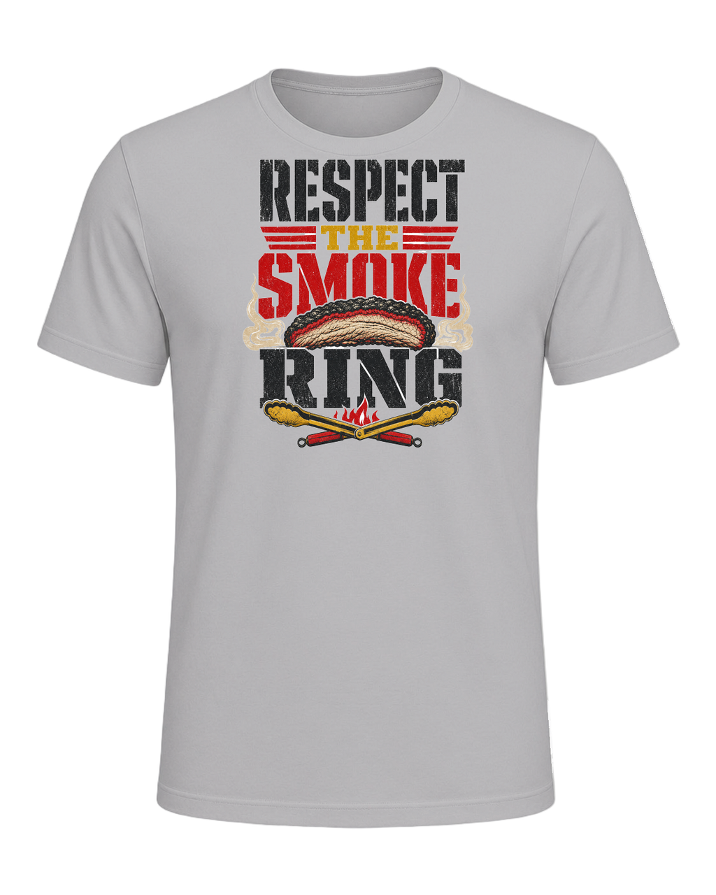 RESPECT THE SMOKE RING — Athletic Heather