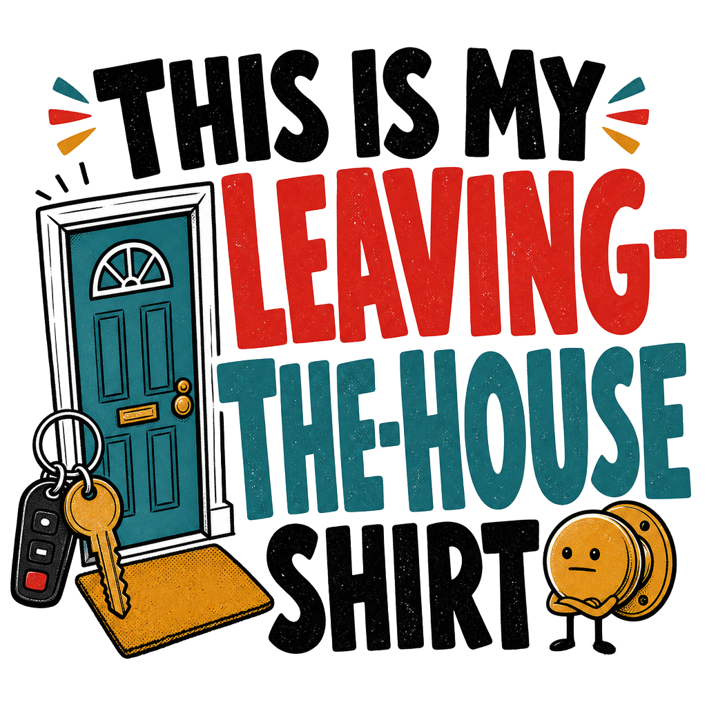 THIS IS MY LEAVING-THE-HOUSE SHIRT