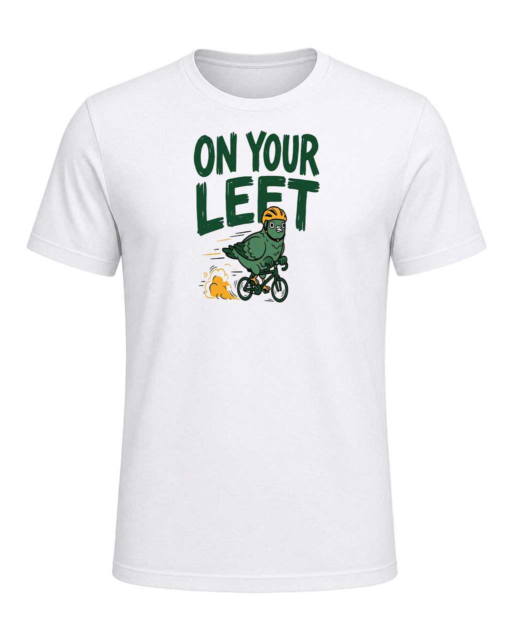 ON YOUR LEFT — White