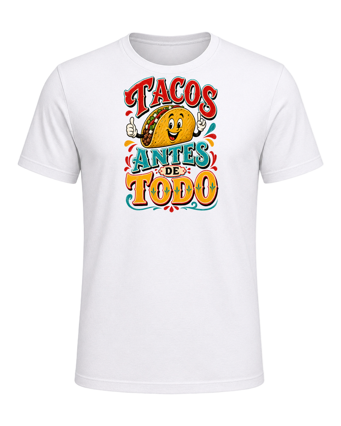 Tacos Antes De Todo — White