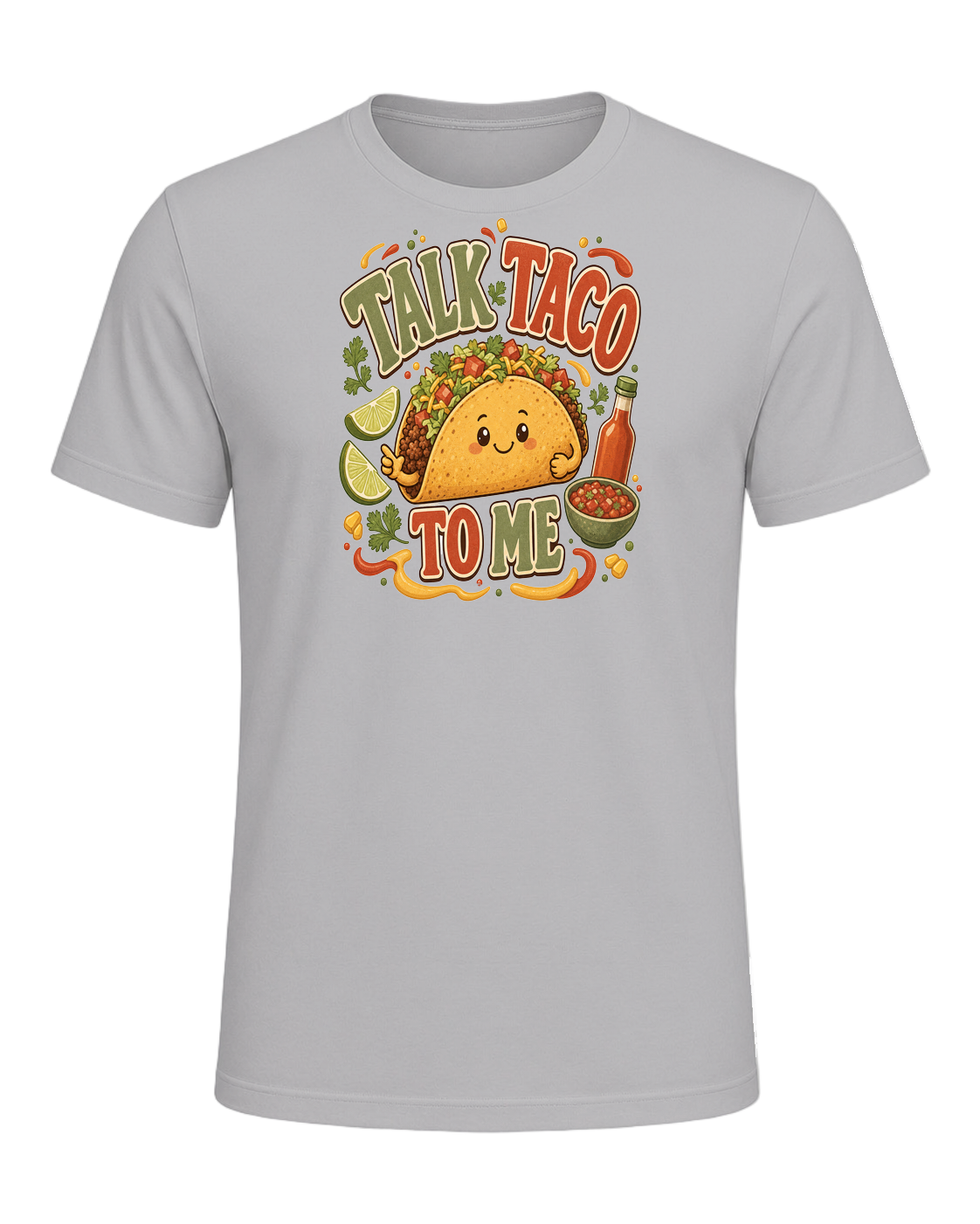 TALK TACO TO ME — Athletic Heather