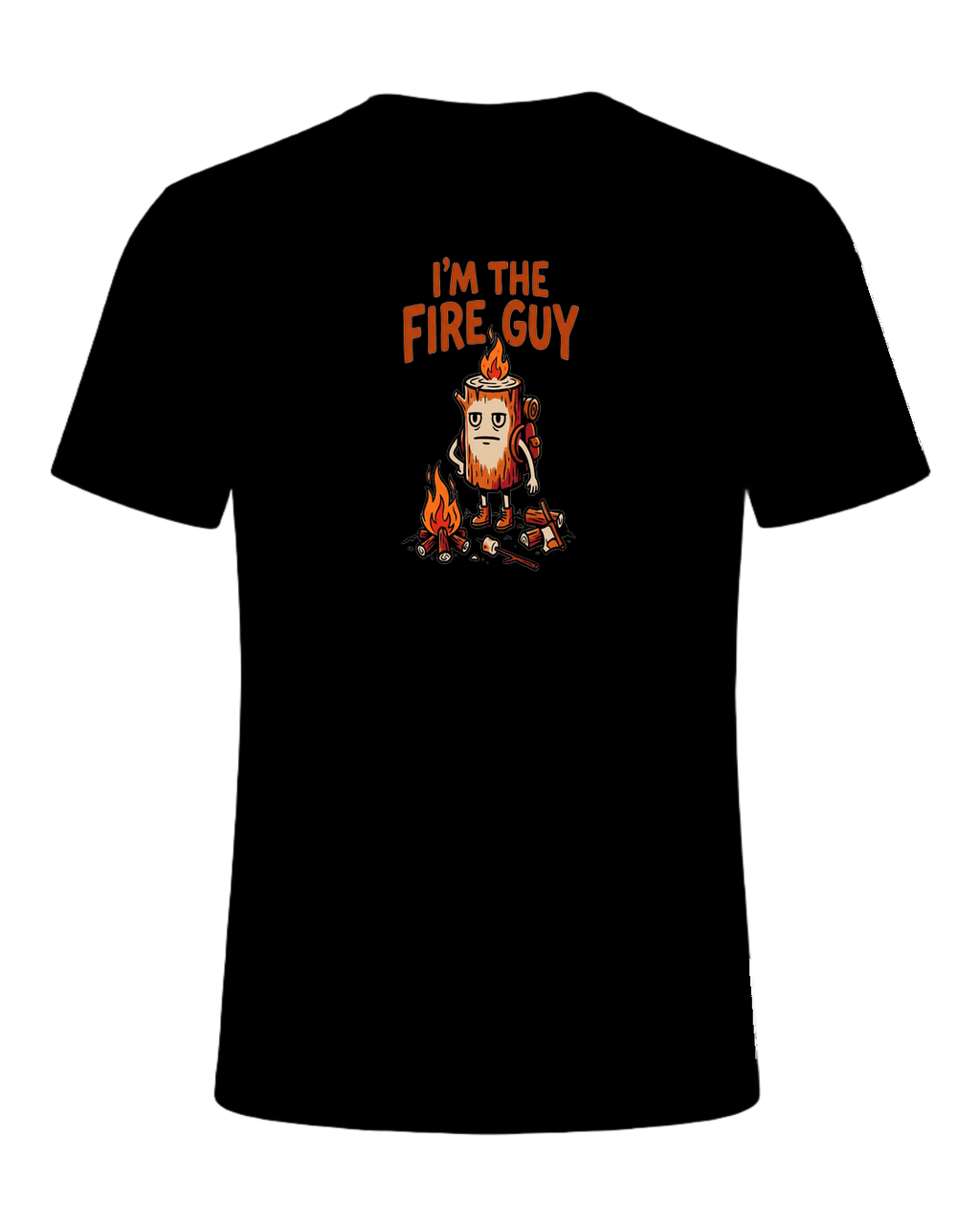 I'M THE FIRE GUY — Black