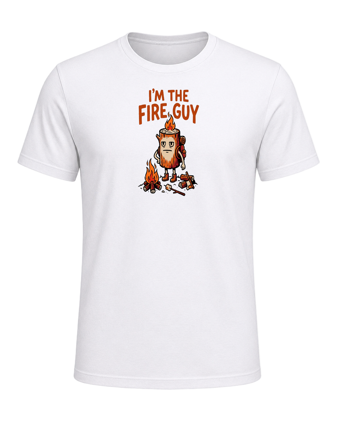I'M THE FIRE GUY — White