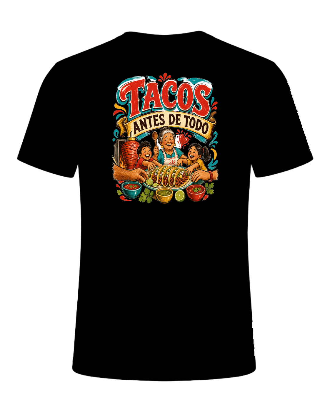 TACOS ANTES DE TODO — Black