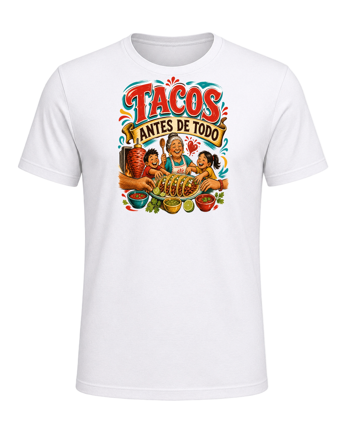 TACOS ANTES DE TODO — White