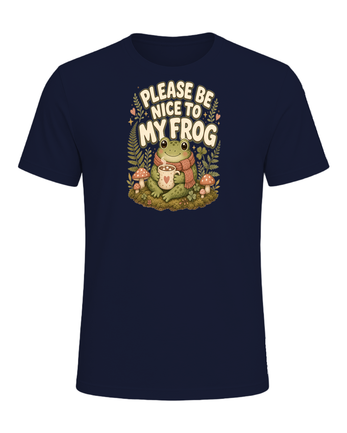 PLEASE BE NICE TO MY FROG — Navy