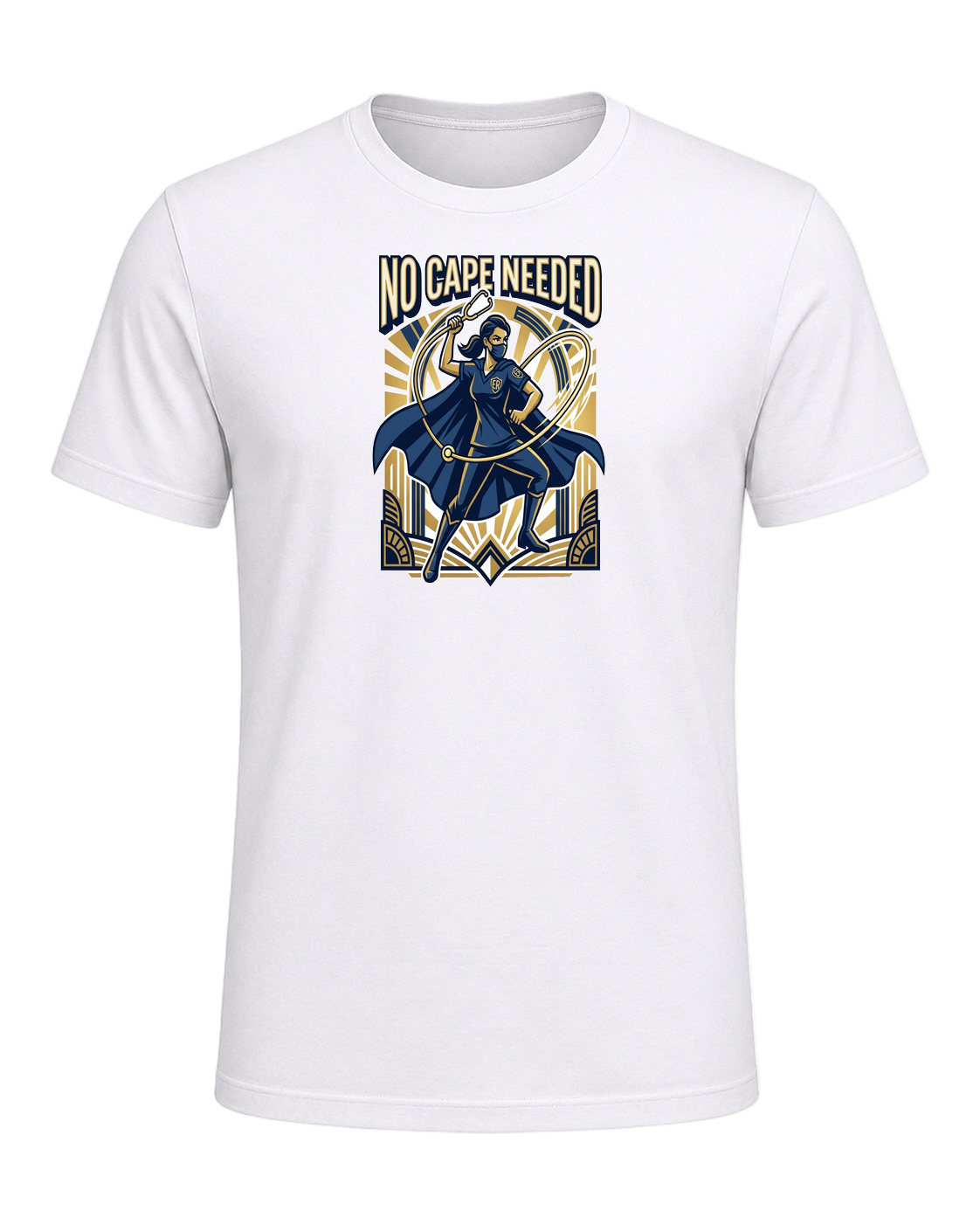 ER Nurse Superhero — White