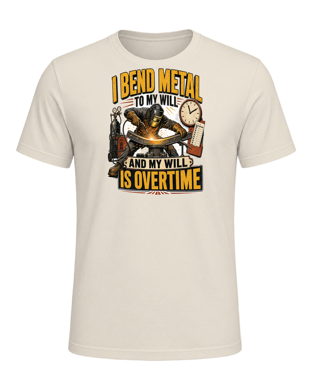 I bend metal to my will and my will is overtime — Heather Prism Natural