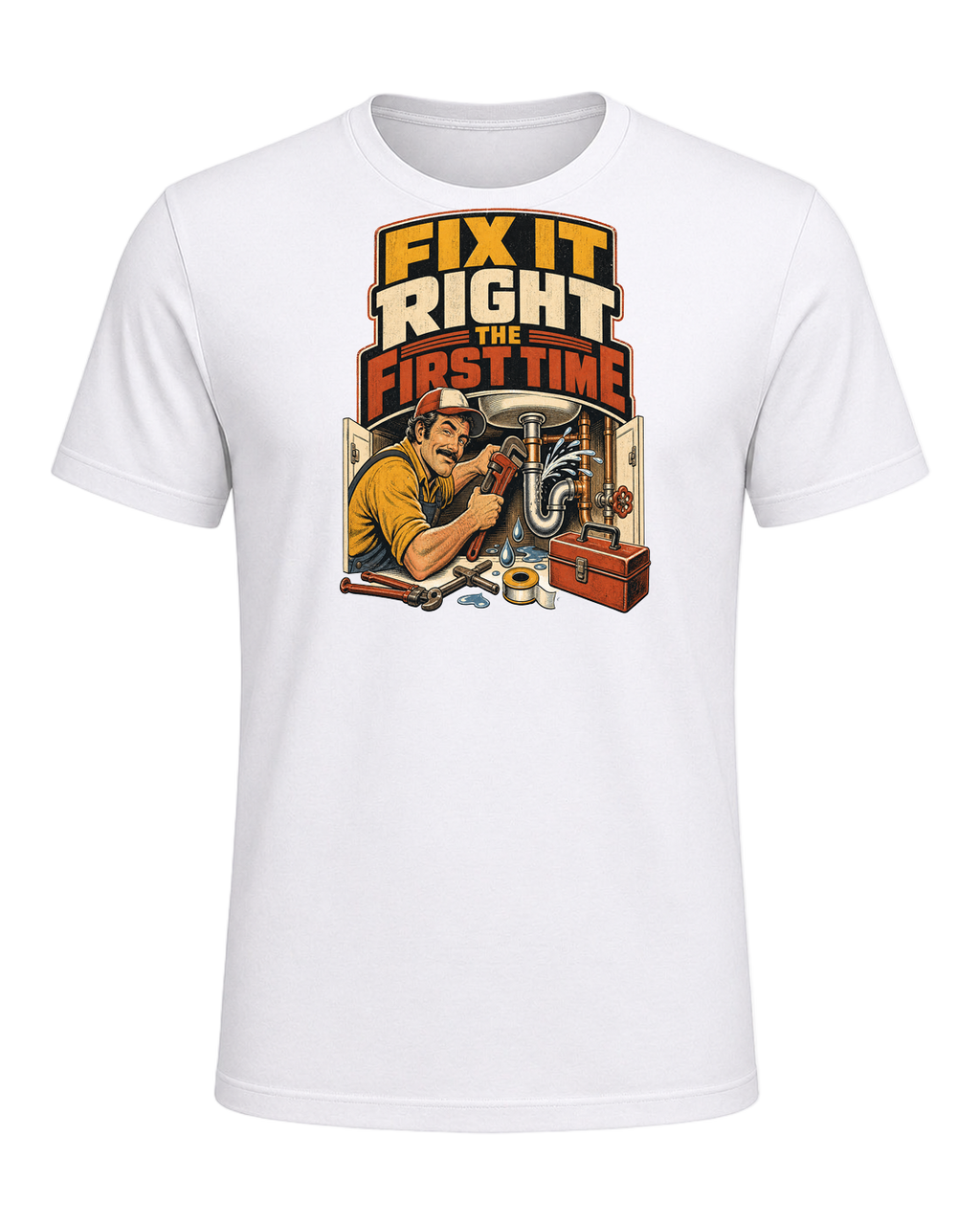 FIX IT RIGHT THE FIRST TIME — White
