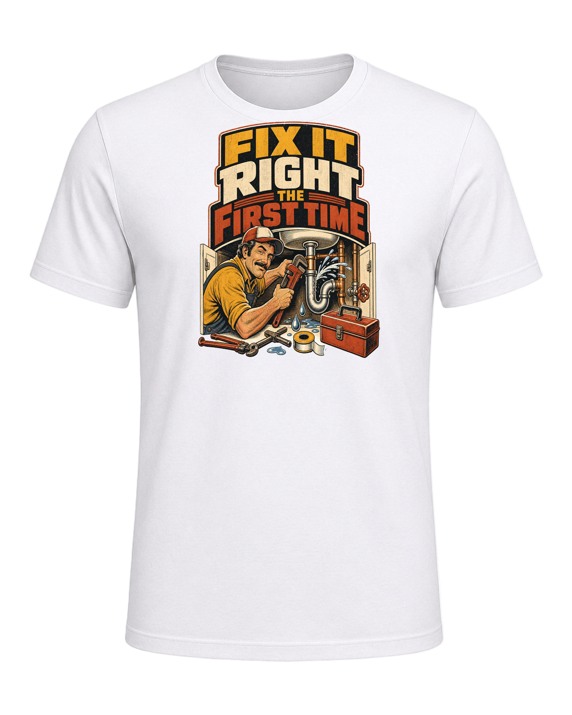 FIX IT RIGHT THE FIRST TIME — White