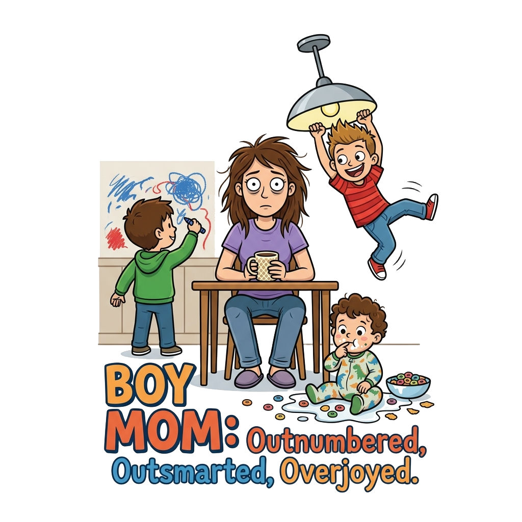 Boy Mom Humor