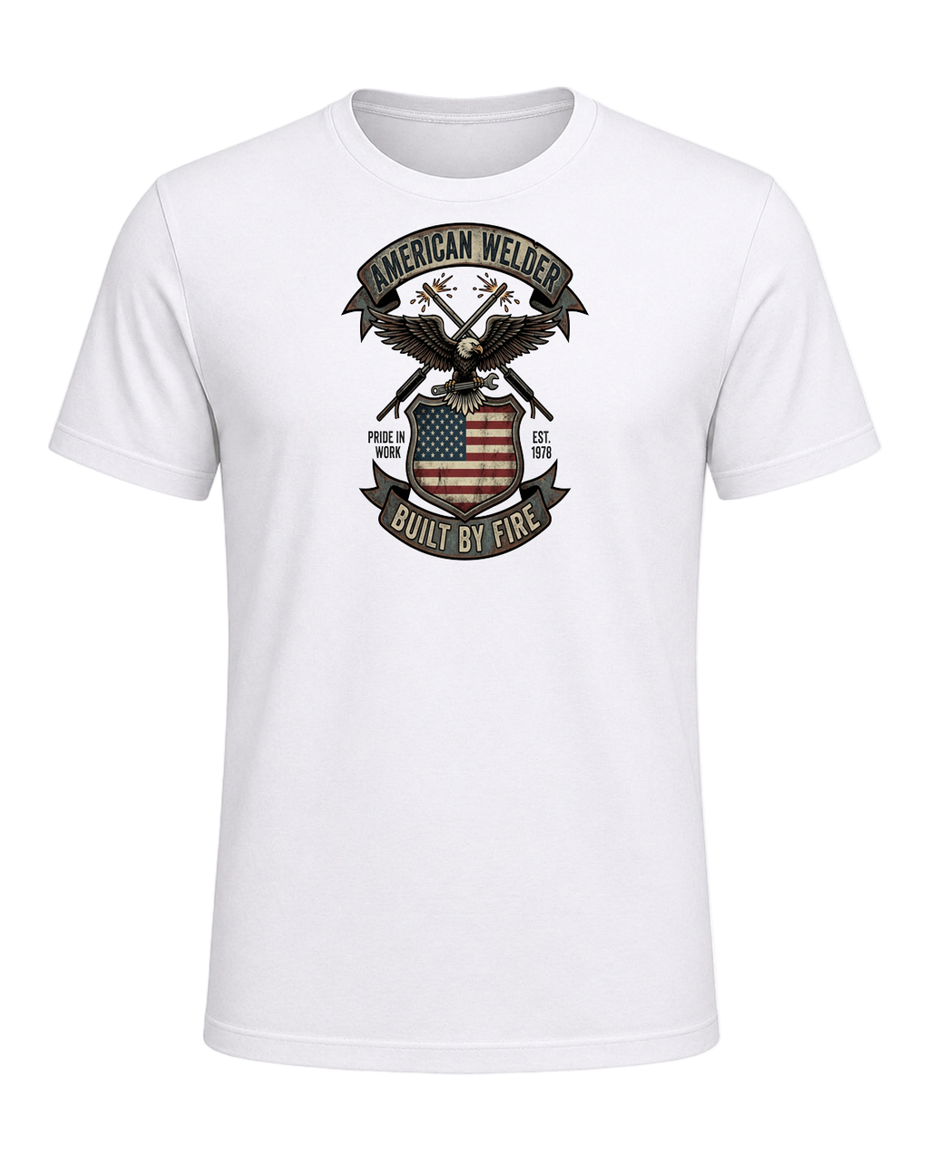 Welder Pride — White