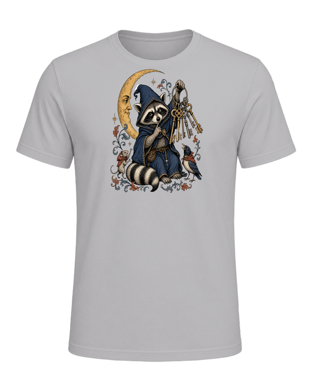 Raccoon Wizard Energy — Athletic Heather