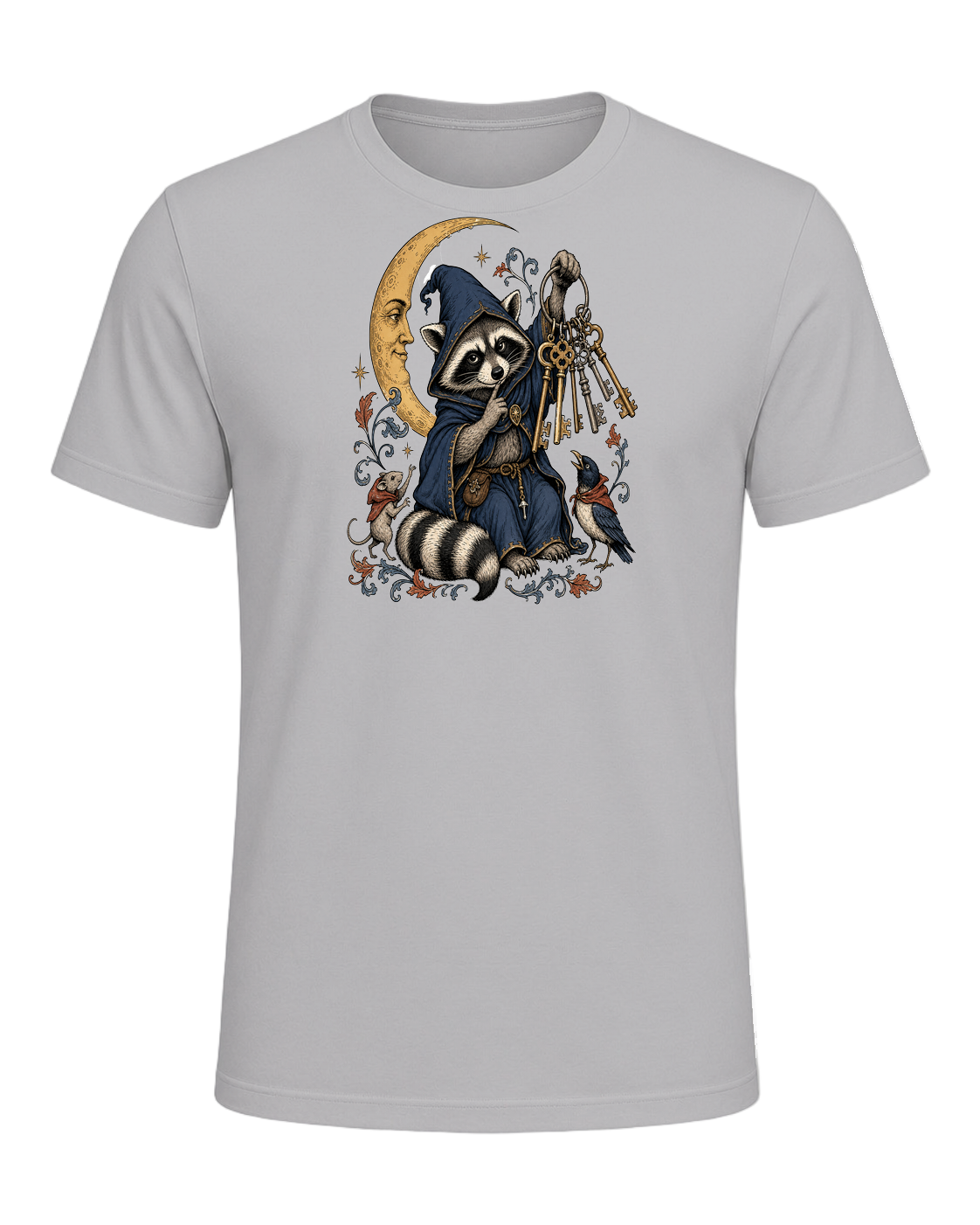 Raccoon Wizard Energy — Athletic Heather