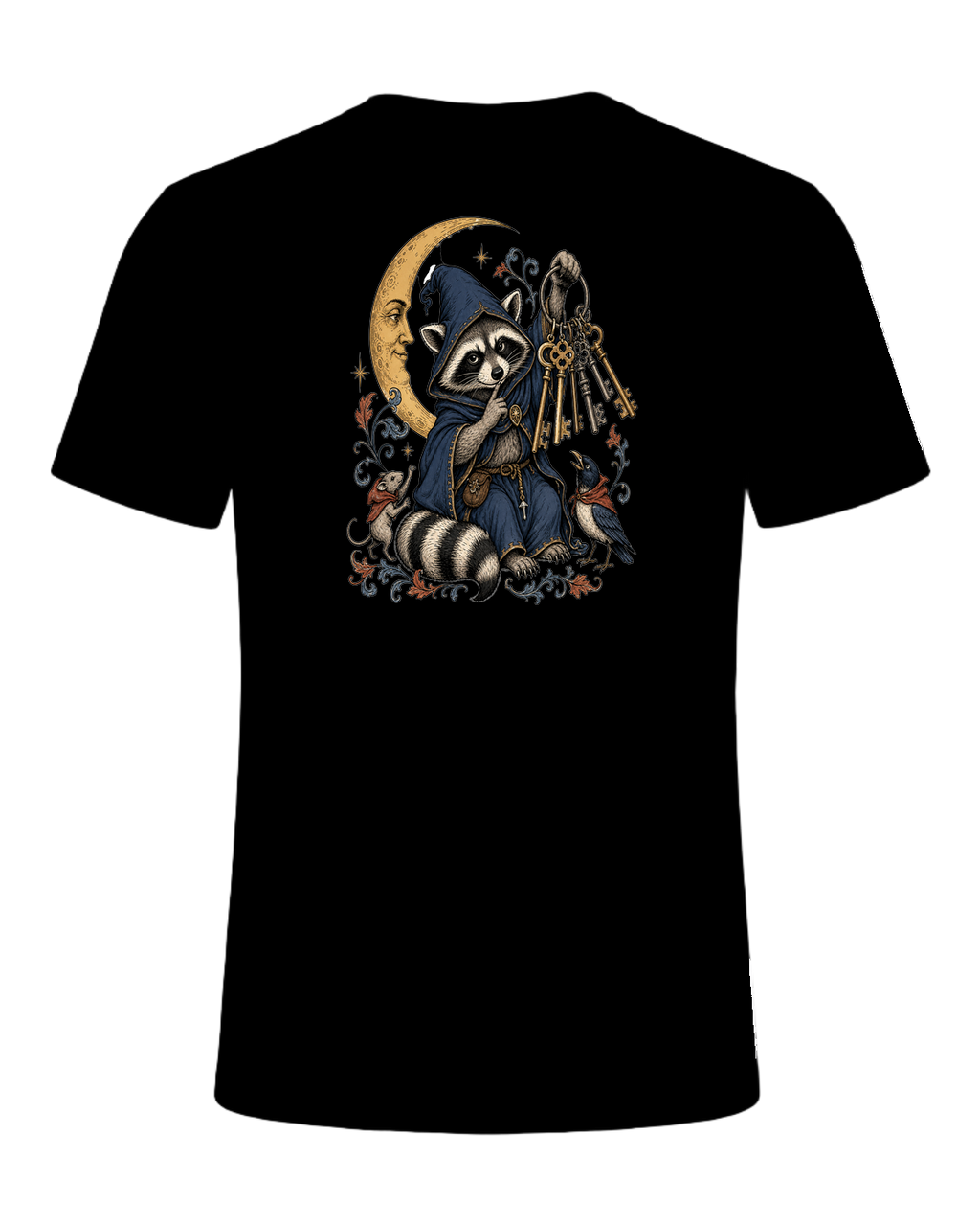 Raccoon Wizard Energy — Black