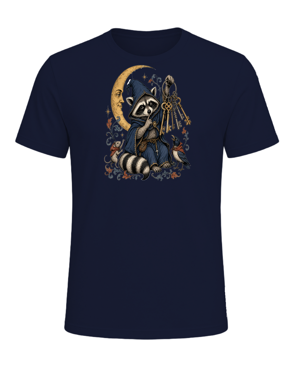 Raccoon Wizard Energy — Navy