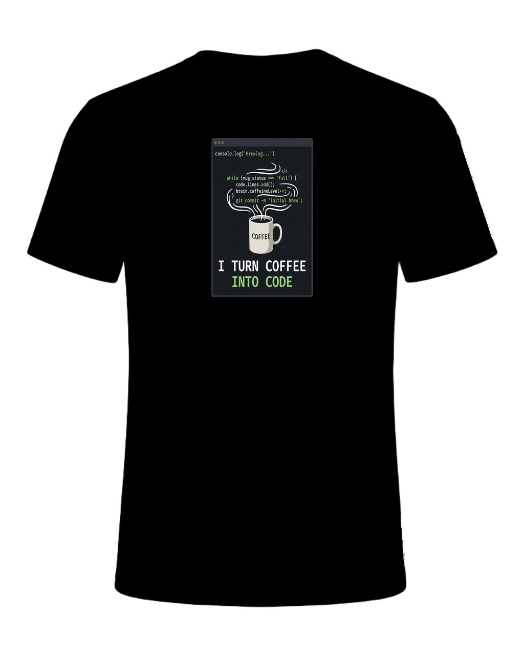 Coffee + Programmer — Black