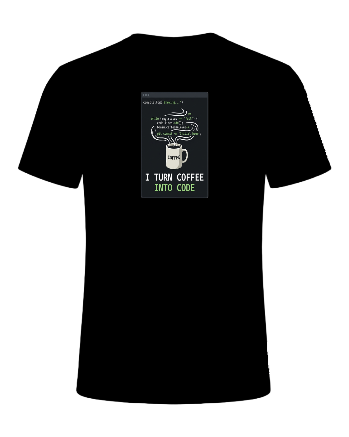 Coffee + Programmer — Black