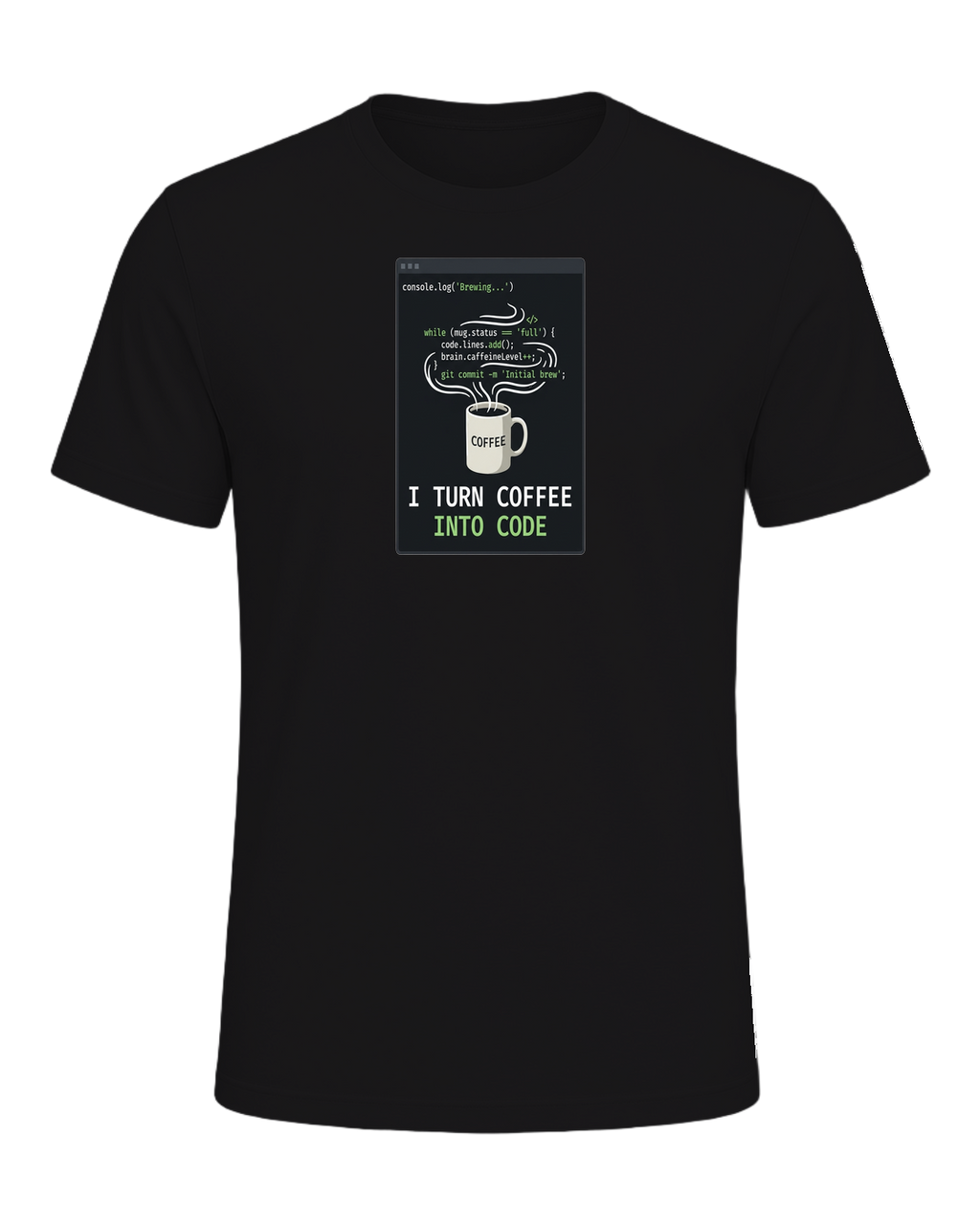 Coffee + Programmer — Dark Grey Heather