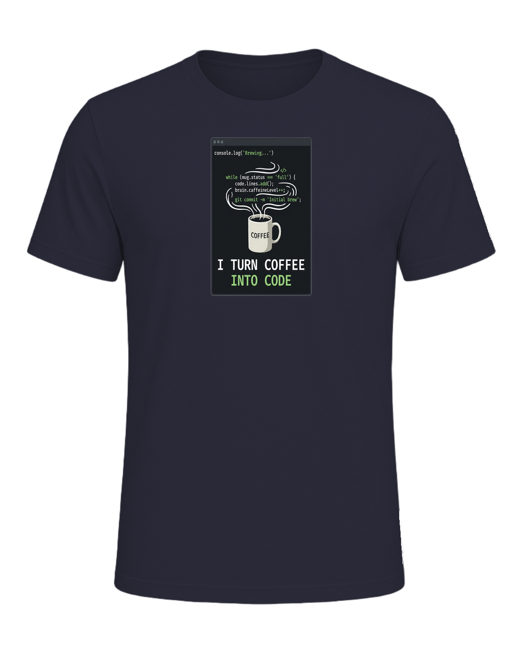 Coffee + Programmer — Heather Navy
