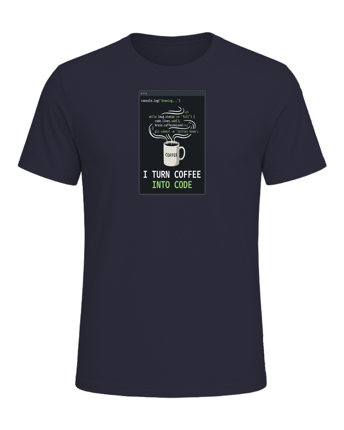 Coffee + Programmer — Heather Navy