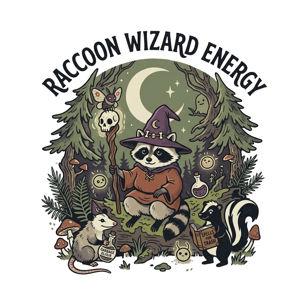 RACCOON WIZARD ENERGY