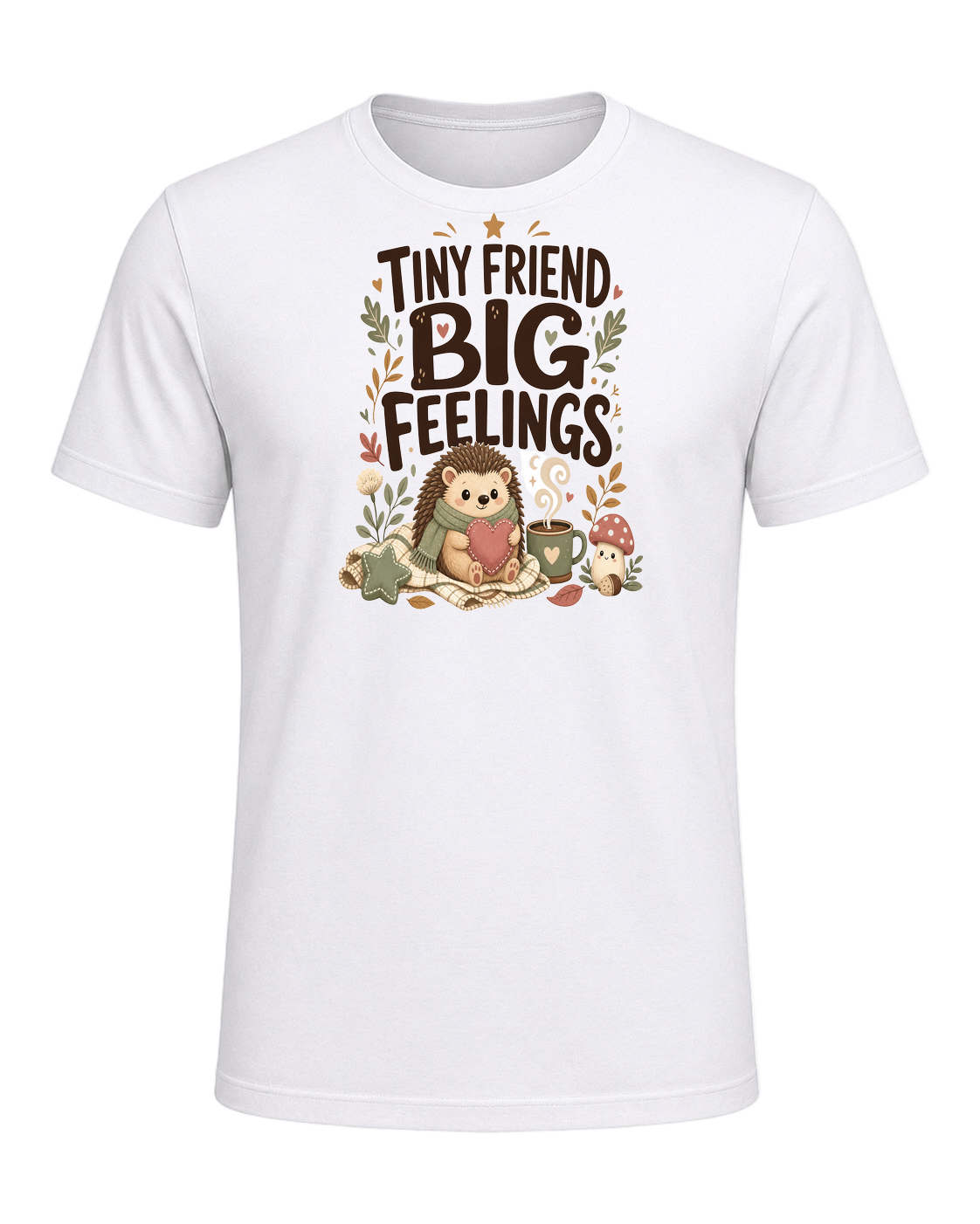 TINY FRIEND BIG FEELINGS — White