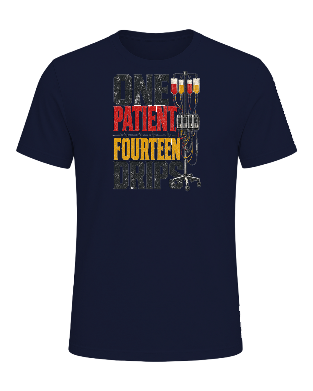 ONE PATIENT, FOURTEEN DRIPS — Navy