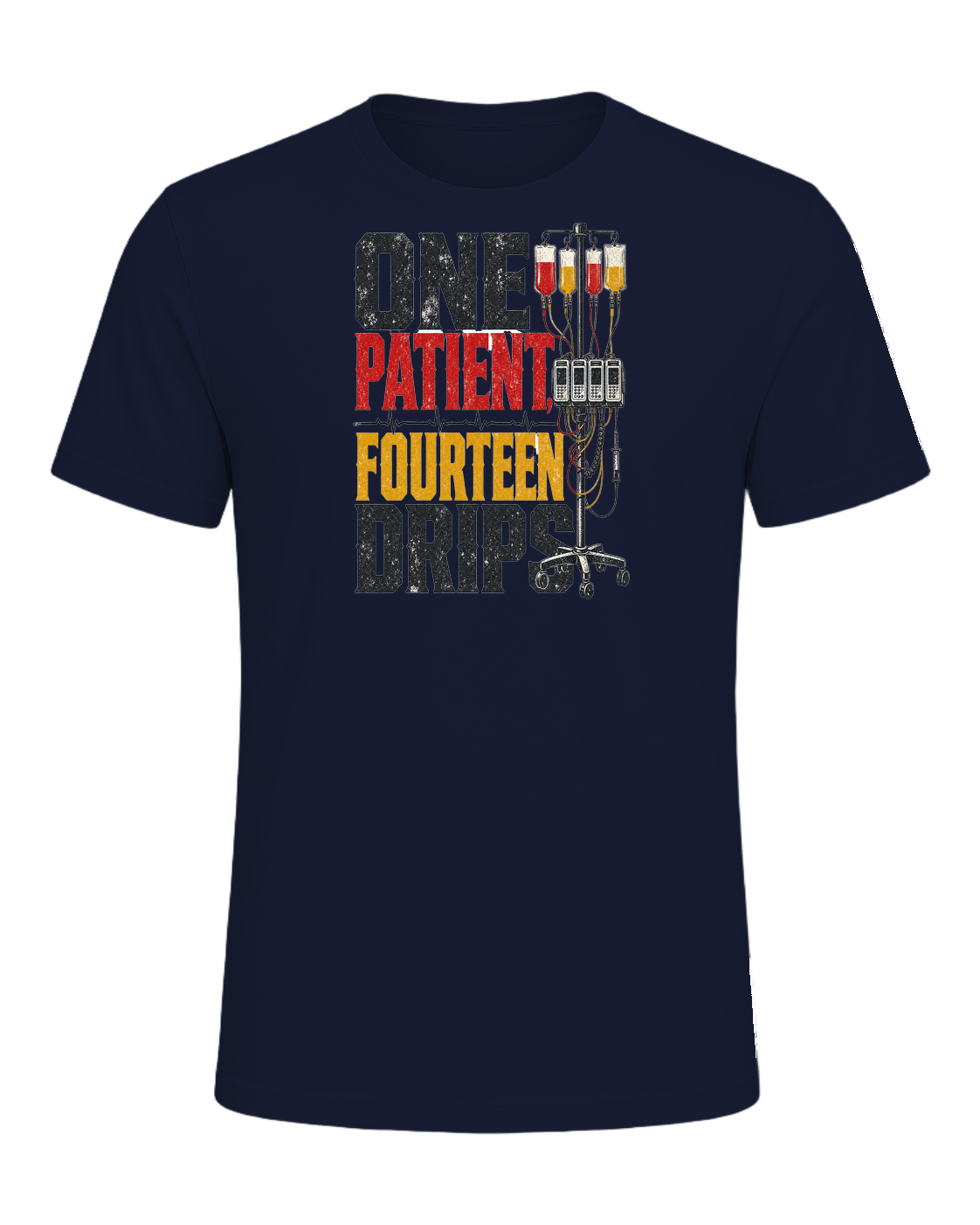 ONE PATIENT, FOURTEEN DRIPS — Navy