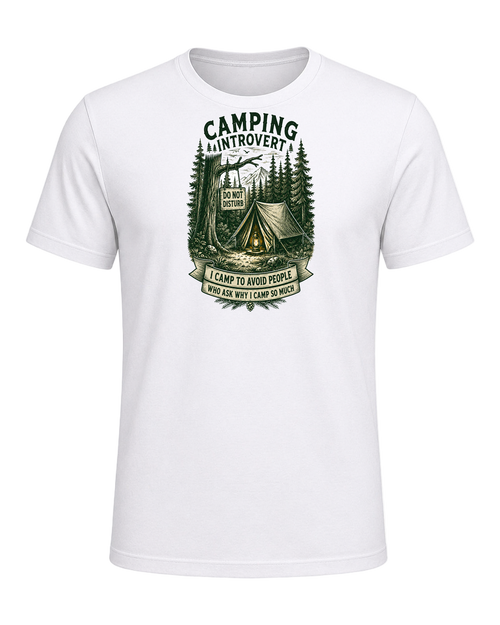 Camping Introvert — White