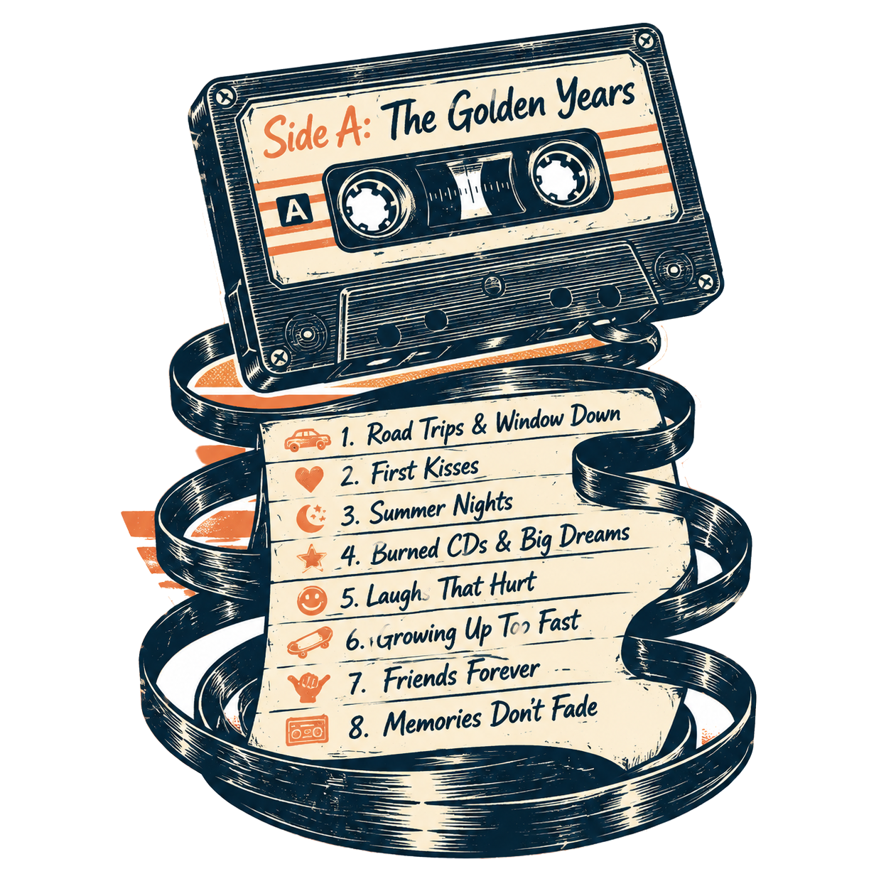 80s Cassette Nostalgia