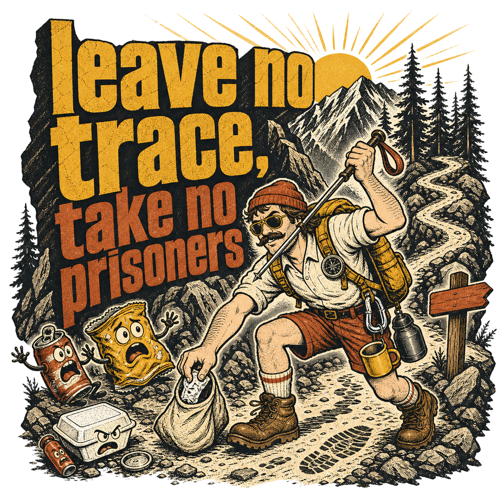 leave no trace, take no prisoners