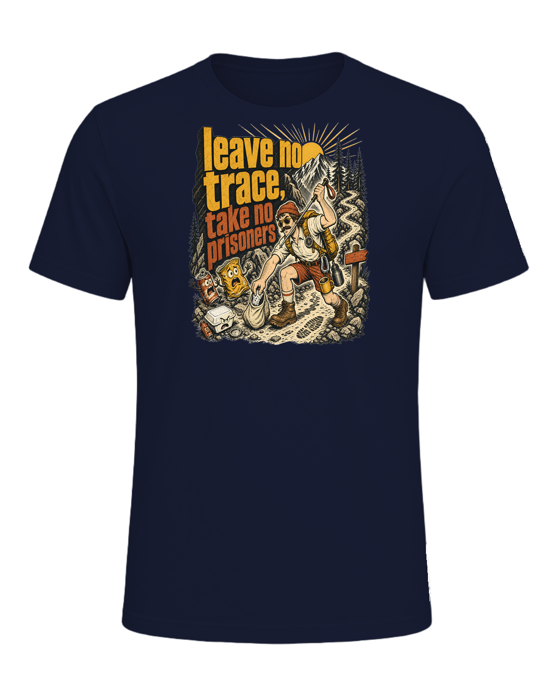 leave no trace, take no prisoners — Navy