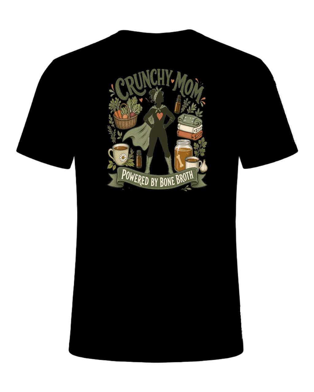 Crunchy Mom — Black