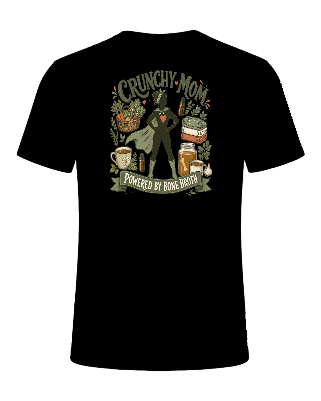 Crunchy Mom — Black
