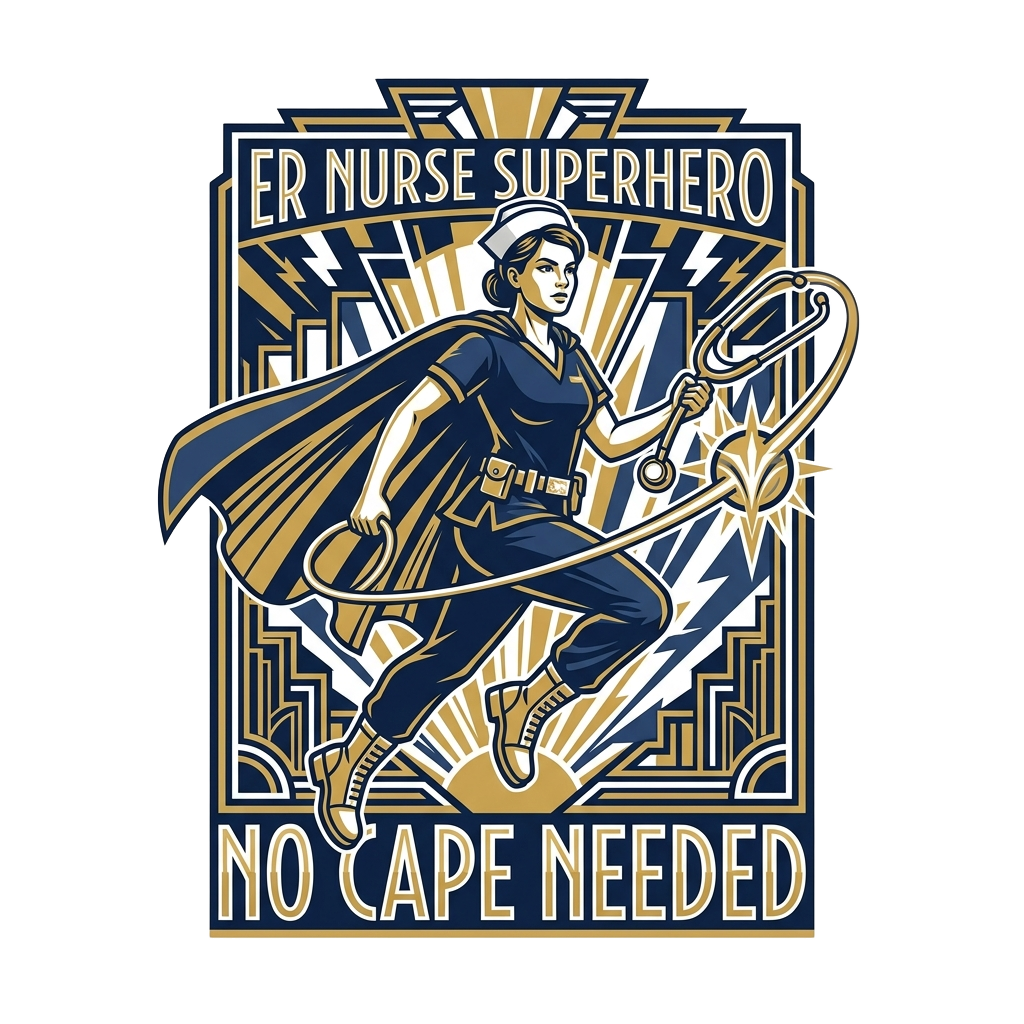 ER Nurse Superhero